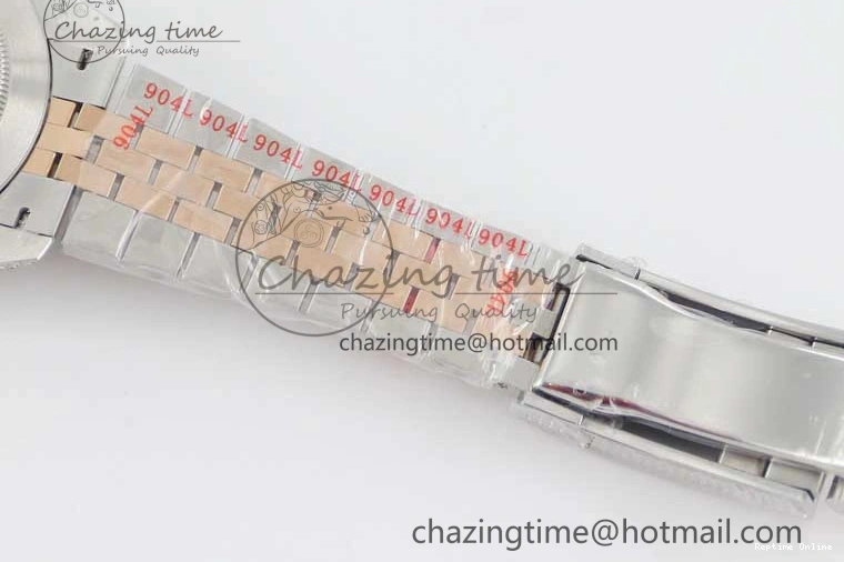 1225 Affordable Datejust 41 SS RG Full Diamonds TWF 1:1 Best Edition Arabic Markers Dial on Jubilee Bracelet A 2385